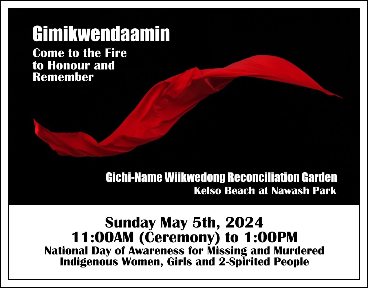 Event image Gimikwendaamin (We are remembering)